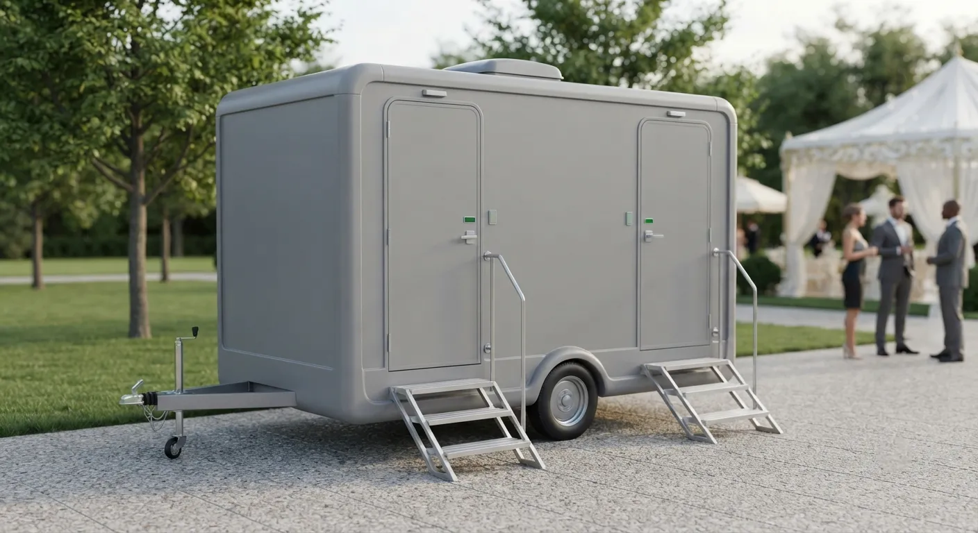 2 Stall Restroom Trailer in Greensboro, NC