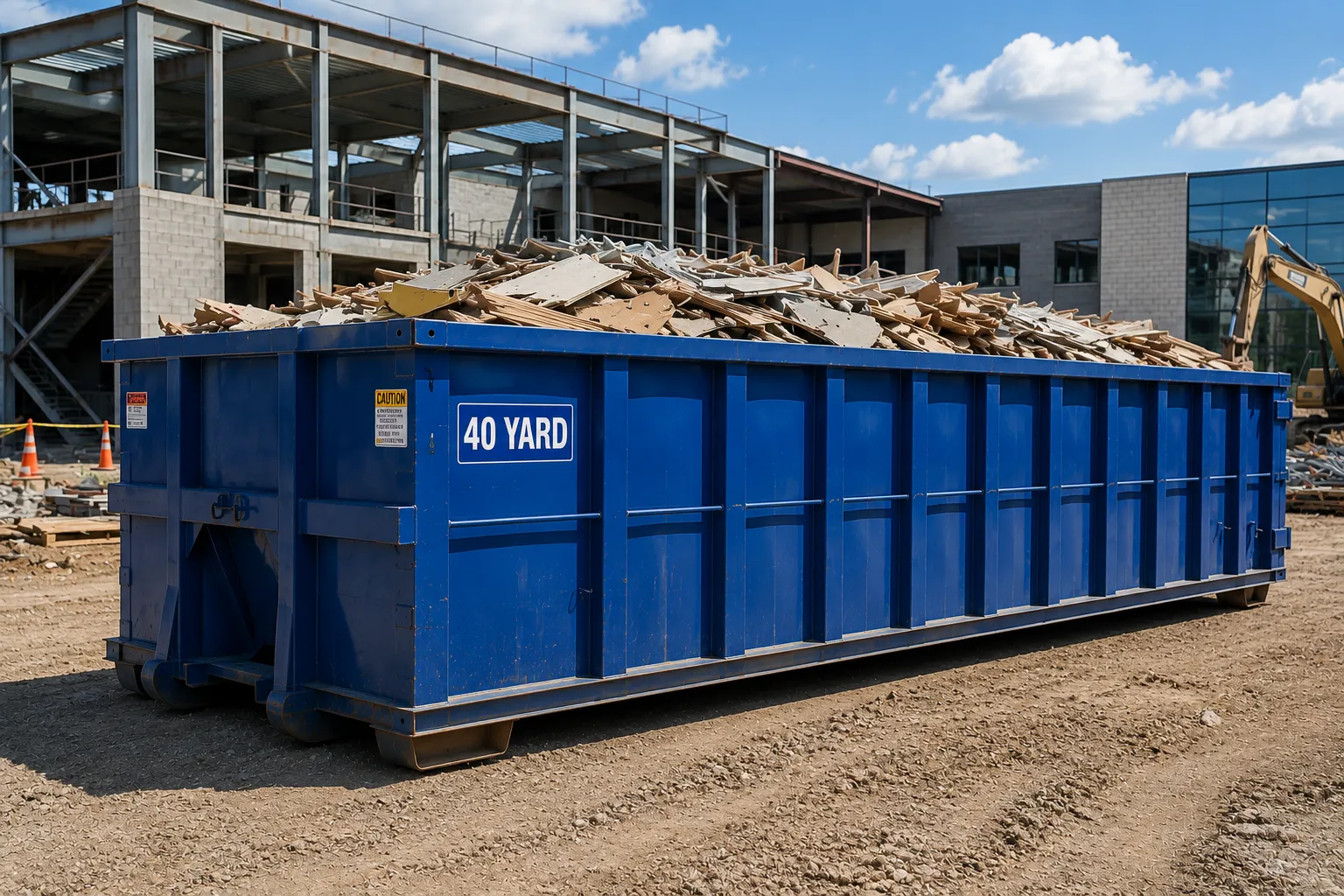40 Yard Dumpster Rental in Greensboro, NC