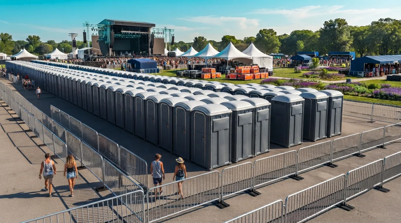 Festival Restroom Rental in Greensboro, NC