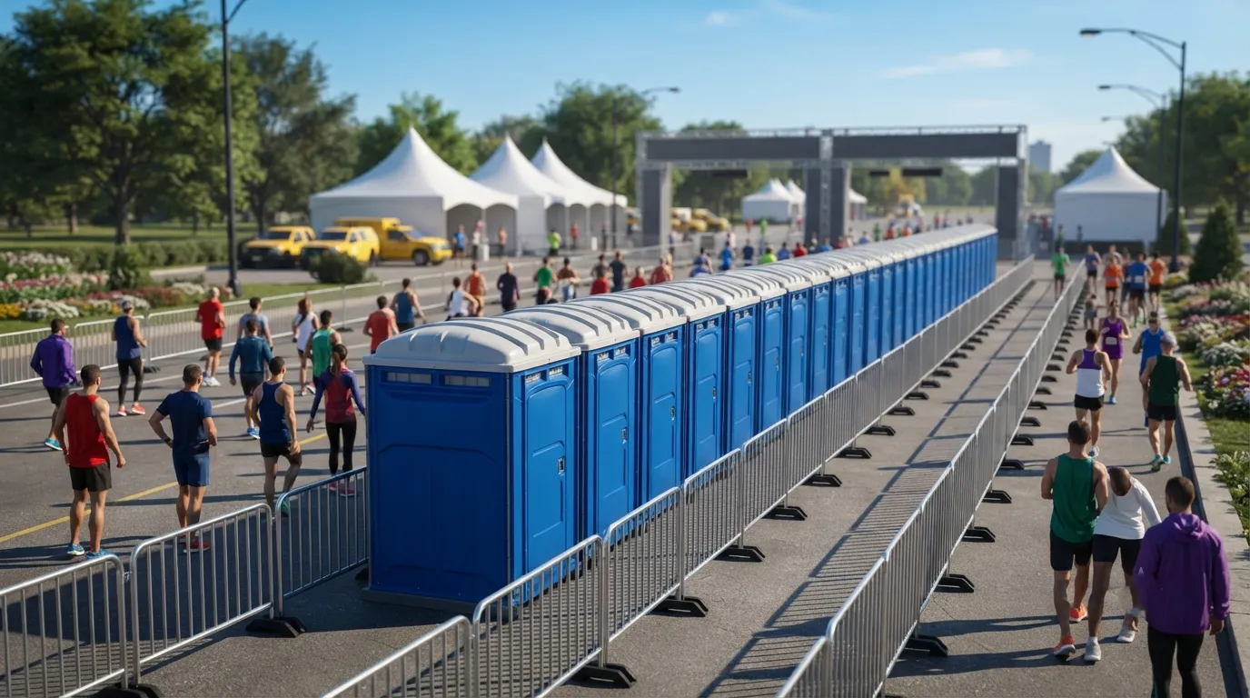 Marathon and Race Restrooms in Greensboro, NC